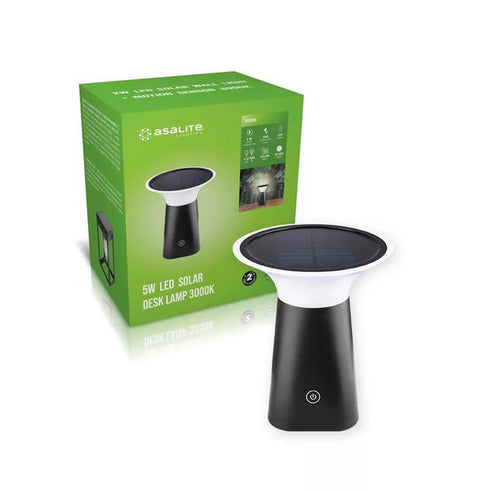 Asalite ASAL0304 Namizna solarna svetilka LED 5W 3000K