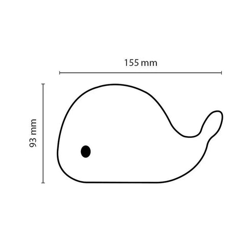 Asalite ASAL0308 Nočna svetilka LED 1W Delfin