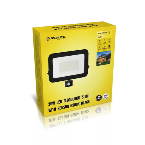 Reflektor ASAL0336 Slim LED 30W 6500K 2700lm s senzorjem