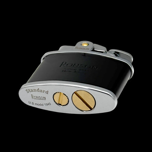 Set darilni Ronson 301003 vžigalnik Black Nostalgia in Bencin 133 ml