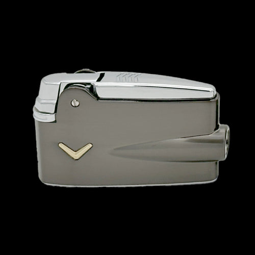 Vžigalnik Ronson 100003 plinski Premier Varaflame, Siv