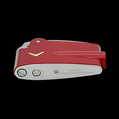 Ronson 100005 Vžigalnik plinski Premier Vareflame rdeč