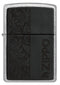 Zippo 46919 vžigalnik Elegant Black Leather Emblem