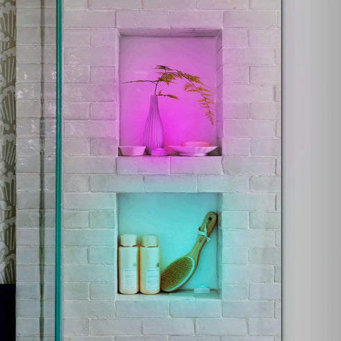 Svetilka nočna Mini prenosna 6kos/set 0.45W RGB 3000K 22lm max 1m EMPNL-0.45W-RGB