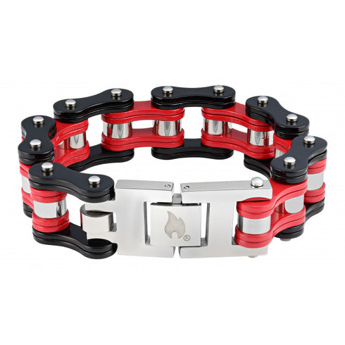 Zippo 2006269 Zapestnica Bike Chain Red 20 cm