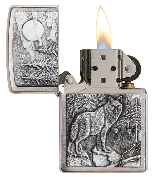 Zippo vžigalnik 20855 Timberwolves Emblem