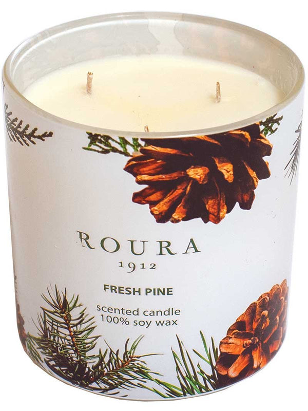 Roura 333501.223 Sveča Fresh Pine - Aroma 3 v 1