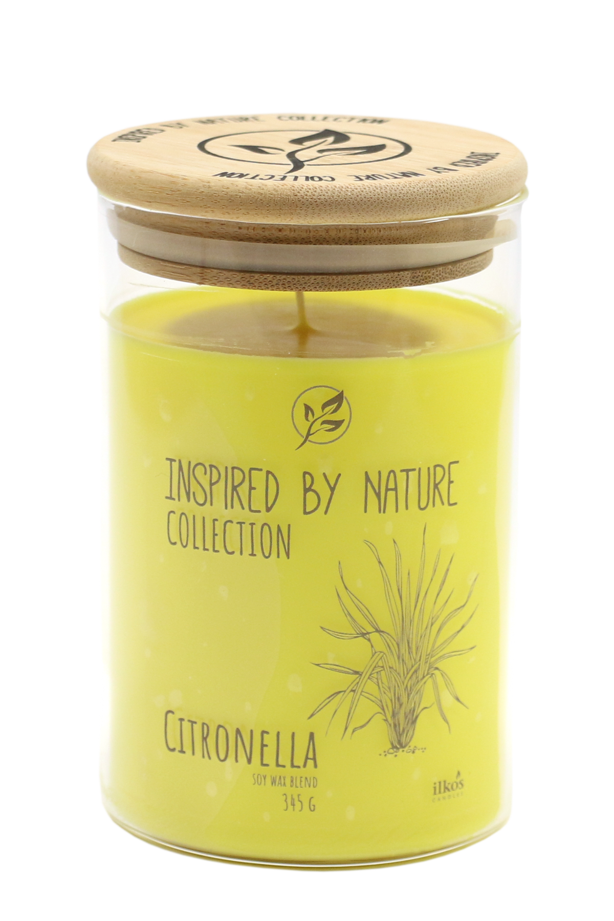 Ilkos 550728/1 Sveča Citronela 345g