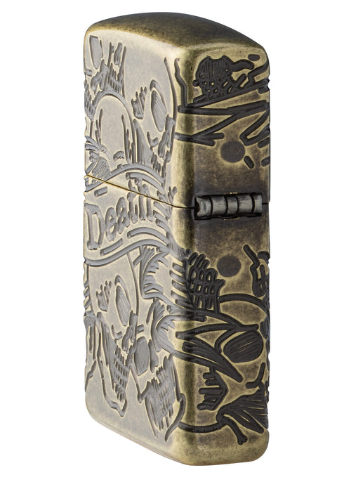 Zippo vžigalnik 49035 Freedom Skull