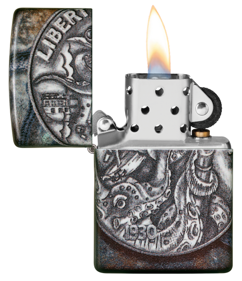 Zippo vžigalnik 49434 Pirate Coin