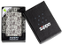 Zippo vžigalnik 49458 Skulls & Flowers, Glow in the Dark