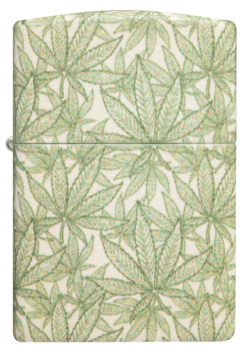 Zippo vžigalnik 49804 Green Cannabis