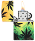 Zippo vžigalnik 49806 Rasta Cannabis