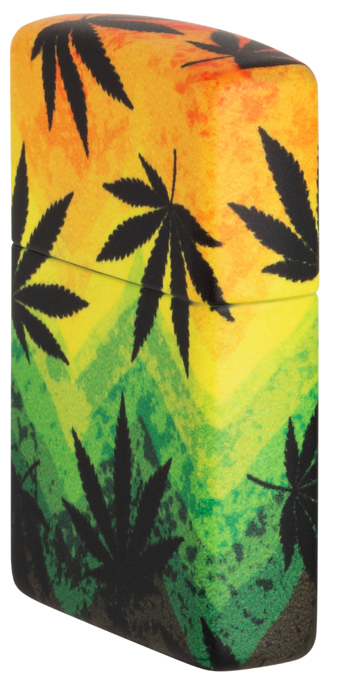 Zippo vžigalnik 49806 Rasta Cannabis