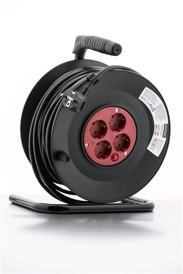 Entac 902760 Podaljšek na kolutu 4 vtični 50 m