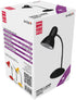 Avide 915524 Namizna svetilka Basic Simple E27 max 40W Črna