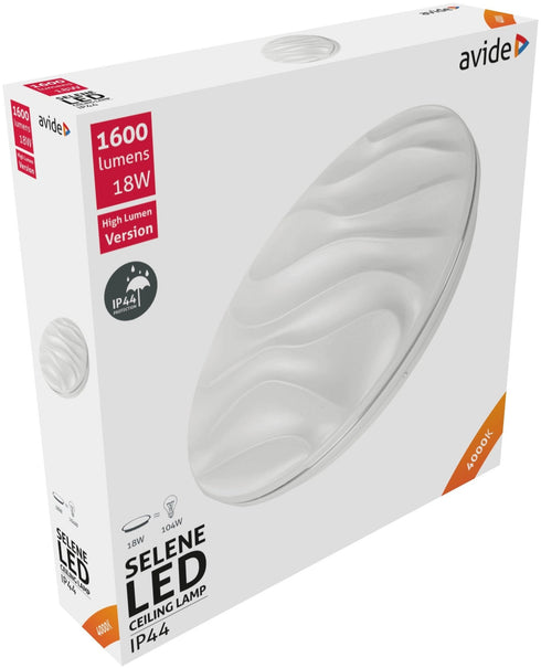Avide 927541 Stropna svetilka Selene LED 18W NW 1600 lm