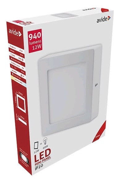 Avide 282007 Svetilka stropna LED 12W 3000K 940lm fi170mm