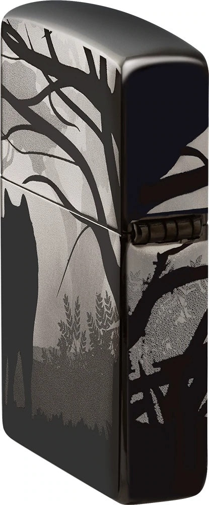 Zippo vžigalnik 49188 Wolves 360°
