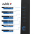 Avide 280614 Svetilka namizna LED Office Leather Calendar