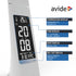 Avide 280515 Namizna svetilka LED Bussines Leather Calendar 6W NW