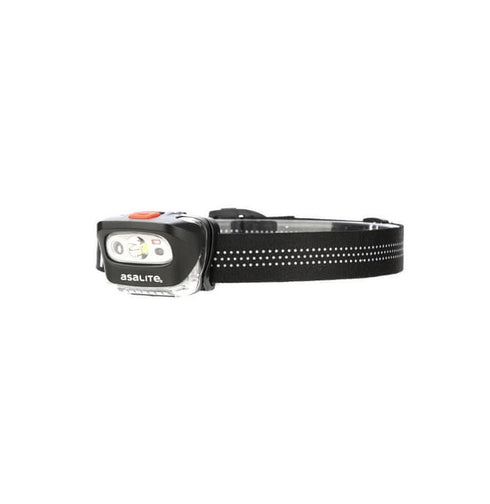 Asalite ASAX2005 Naglavna svetilka LED CREE diod XTE-R4 LED + F5mm rdeča LED 5W