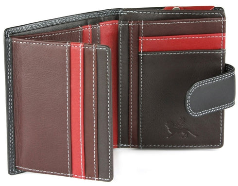 Mano M17702BK/RE Denarnica črno/rdeča