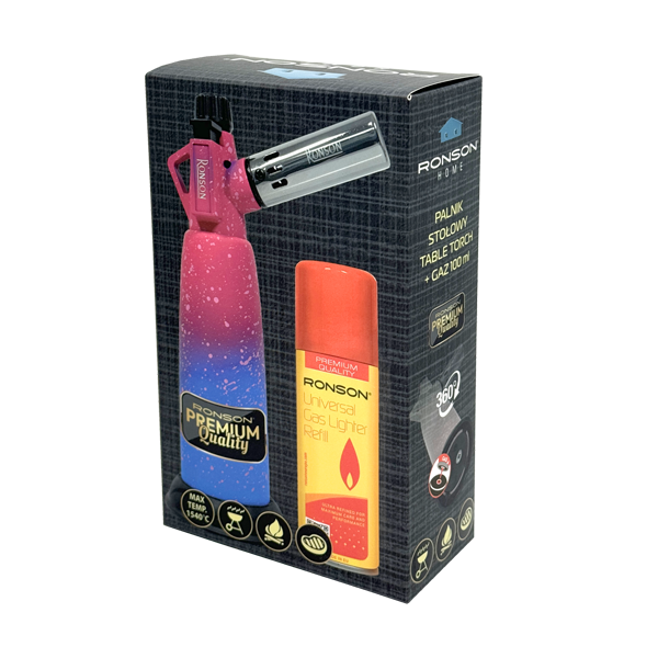Set Ronson Table Torch RRK 3121 + Plin 100 ml