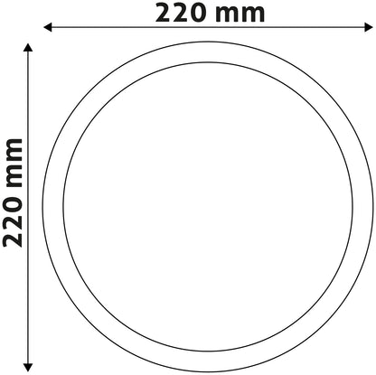 Avide 81925 Stropna svetilka LED 18W NW 1490 lm