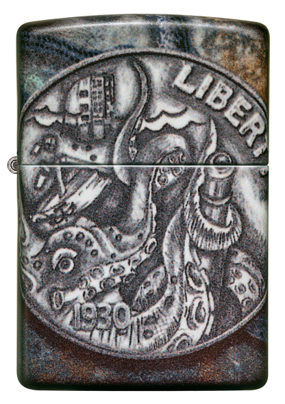 Zippo vžigalnik 49434 Pirate Coin