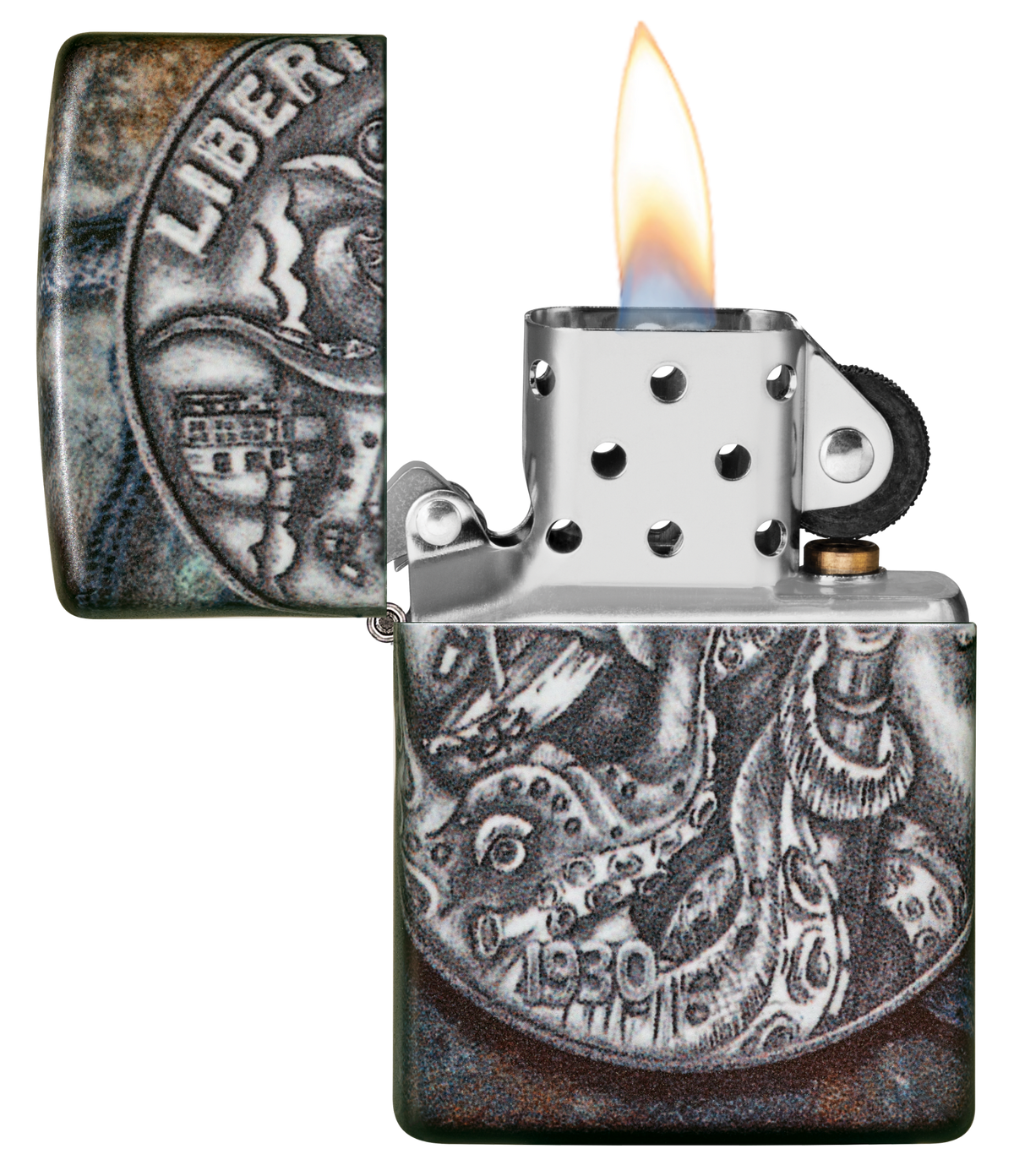 Zippo vžigalnik 49434 Pirate Coin