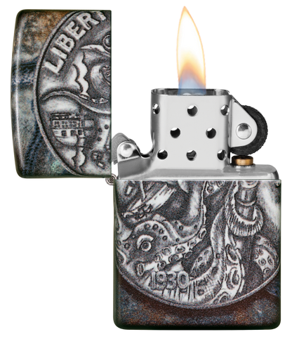 Zippo vžigalnik 49434 Pirate Coin